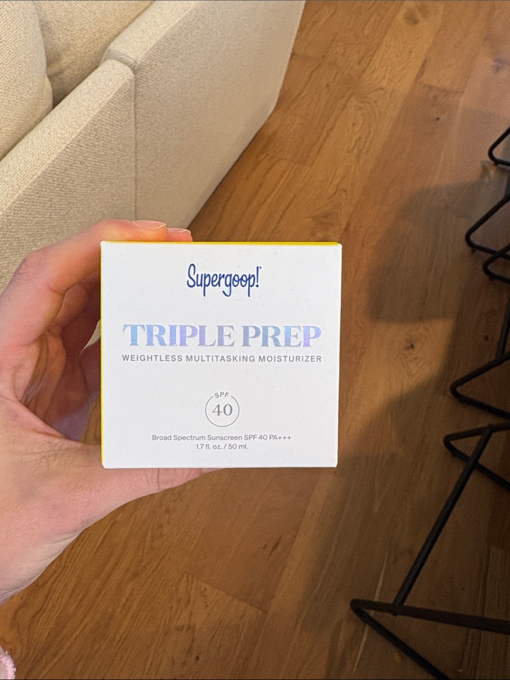 Supergoop Triple Prep Moisturizer SPF 40